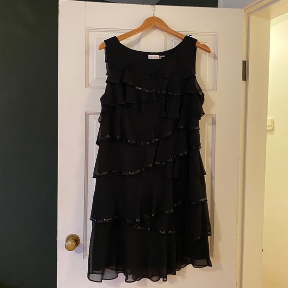Calvin Klein asymmetrical dress - Picture 1 of 2